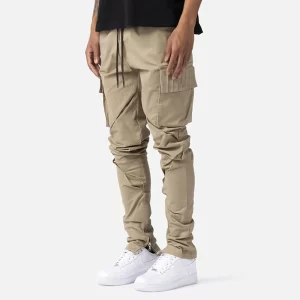 Cargo Pants Casual Zipper Designer Men's Clothing Fashion Popular Clothes Male Sport Comfortable Pant Solid Work Wear Large Size